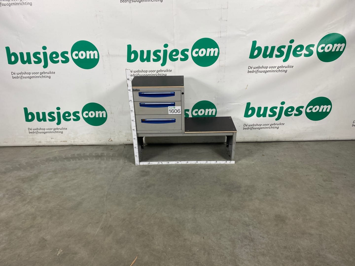 Sortimo staal alu gebruikte bedrijfswageninrichting (nr 1606) - Afbeelding 2