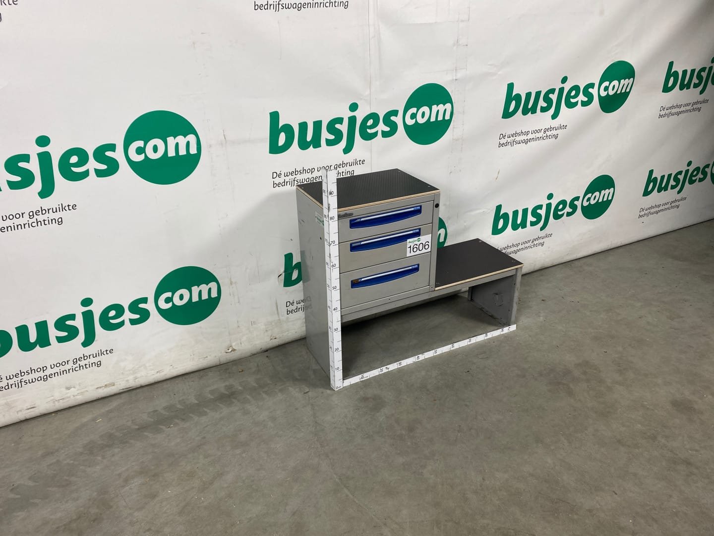 Sortimo staal alu gebruikte bedrijfswageninrichting (nr 1606) - Afbeelding 3
