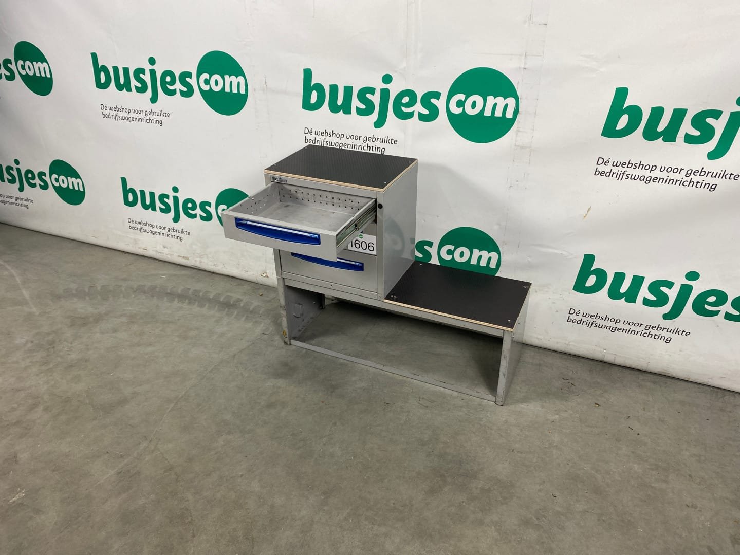 Sortimo staal alu gebruikte bedrijfswageninrichting (nr 1606) - Afbeelding 8