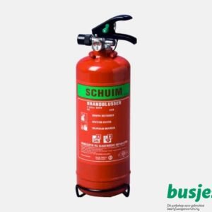 Brandblusser 2 kg inclusief ophanging (SCHUIM) NIEUW