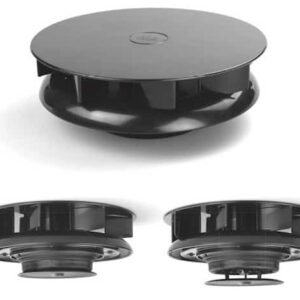 Dakventilator Compact zwart NIEUW!