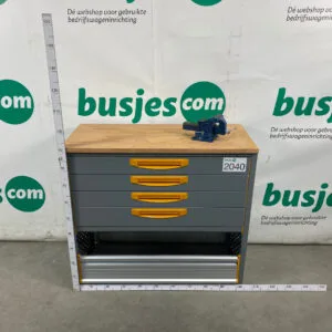 StoreVan Nieuw bedrijfswagen inrichting werkbank (nr 2040)