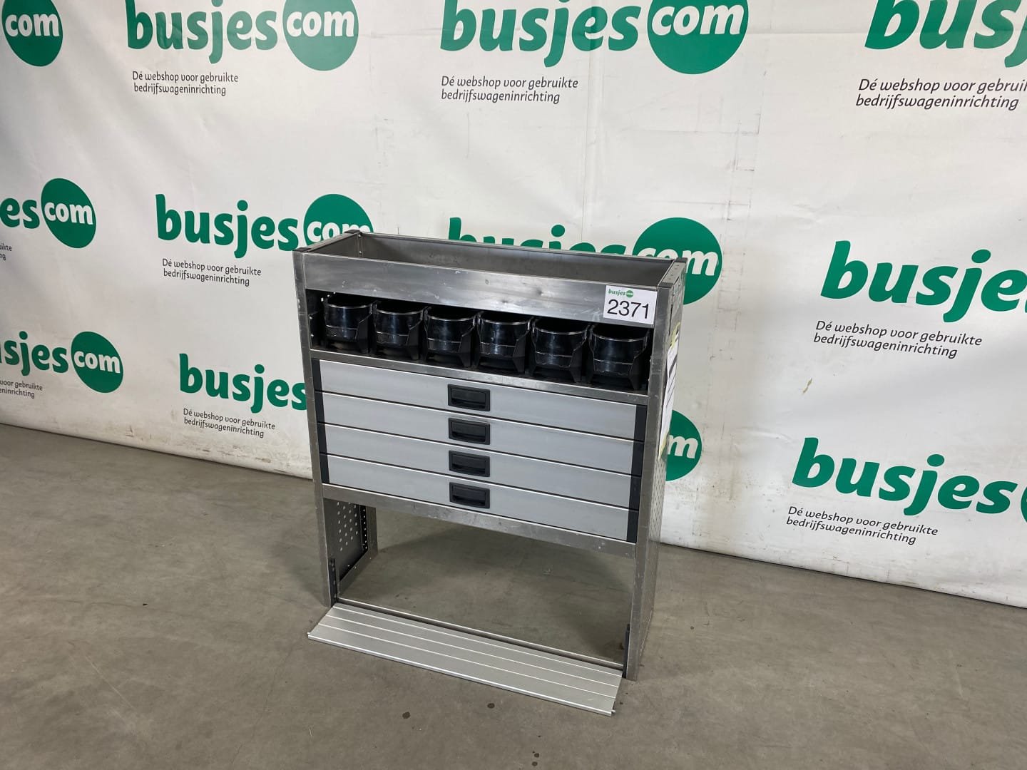 Aluca aluminium bedrijfswageninrichting gebruikt (nr 2371) - Afbeelding 11