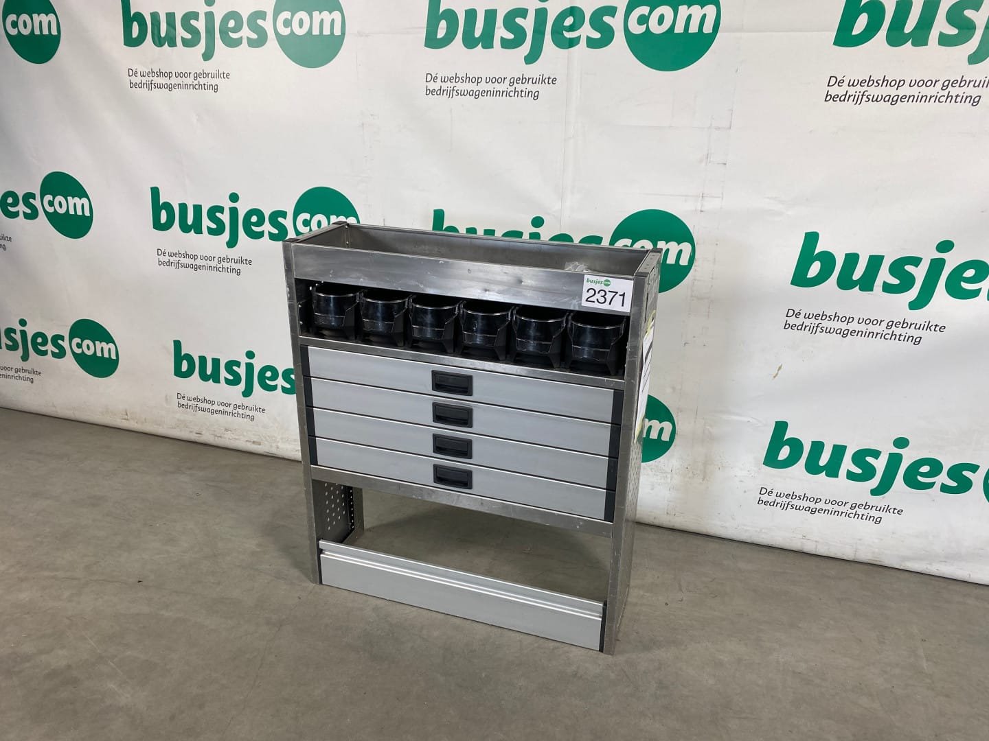 Aluca aluminium bedrijfswageninrichting gebruikt (nr 2371) - Afbeelding 5