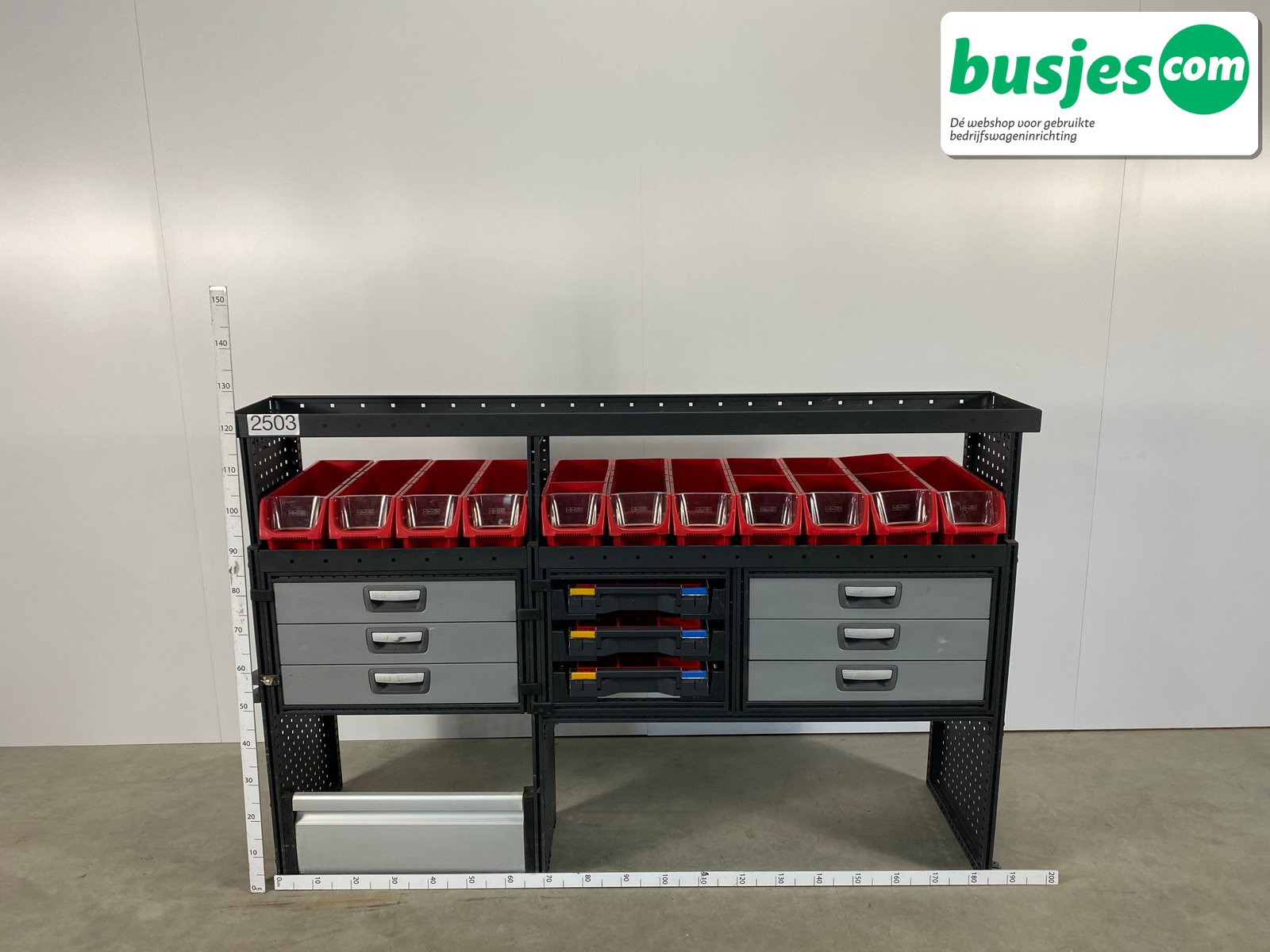 Modul bedrijfswagen inrichting 1990x485x1250mm (2503) - Afbeelding 2