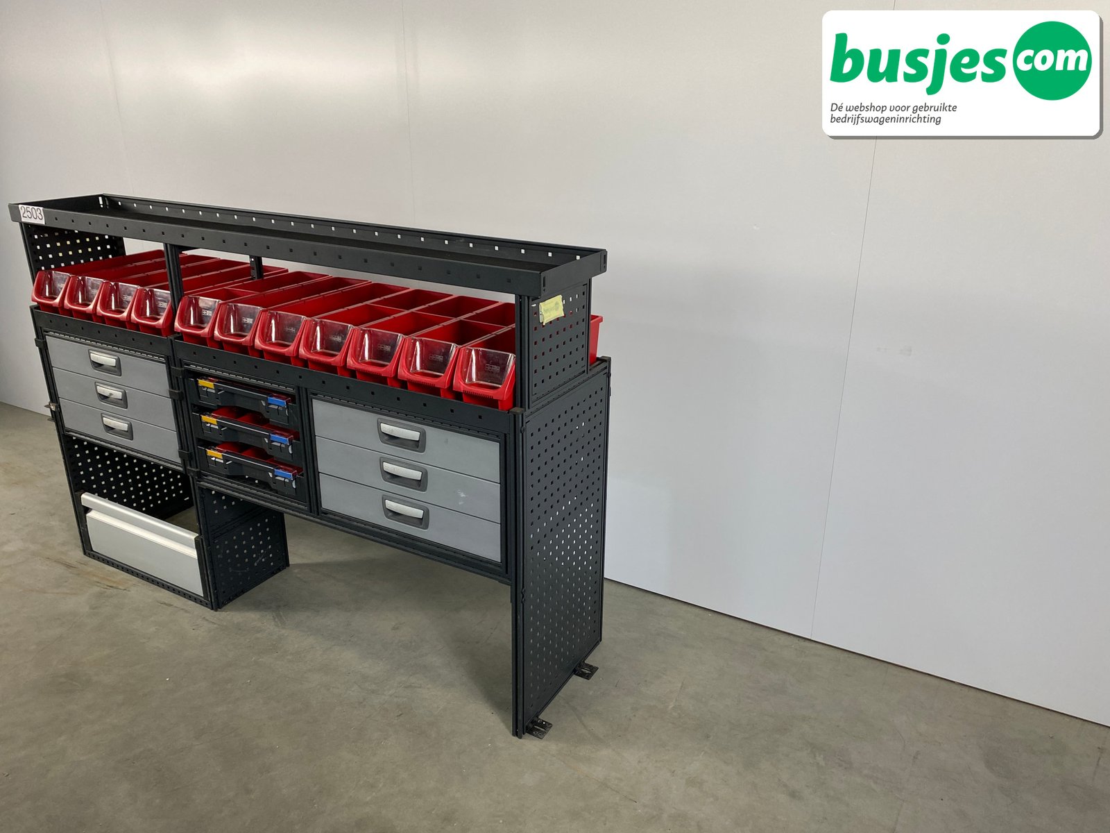 Modul bedrijfswagen inrichting 1990x485x1250mm (2503) - Afbeelding 3