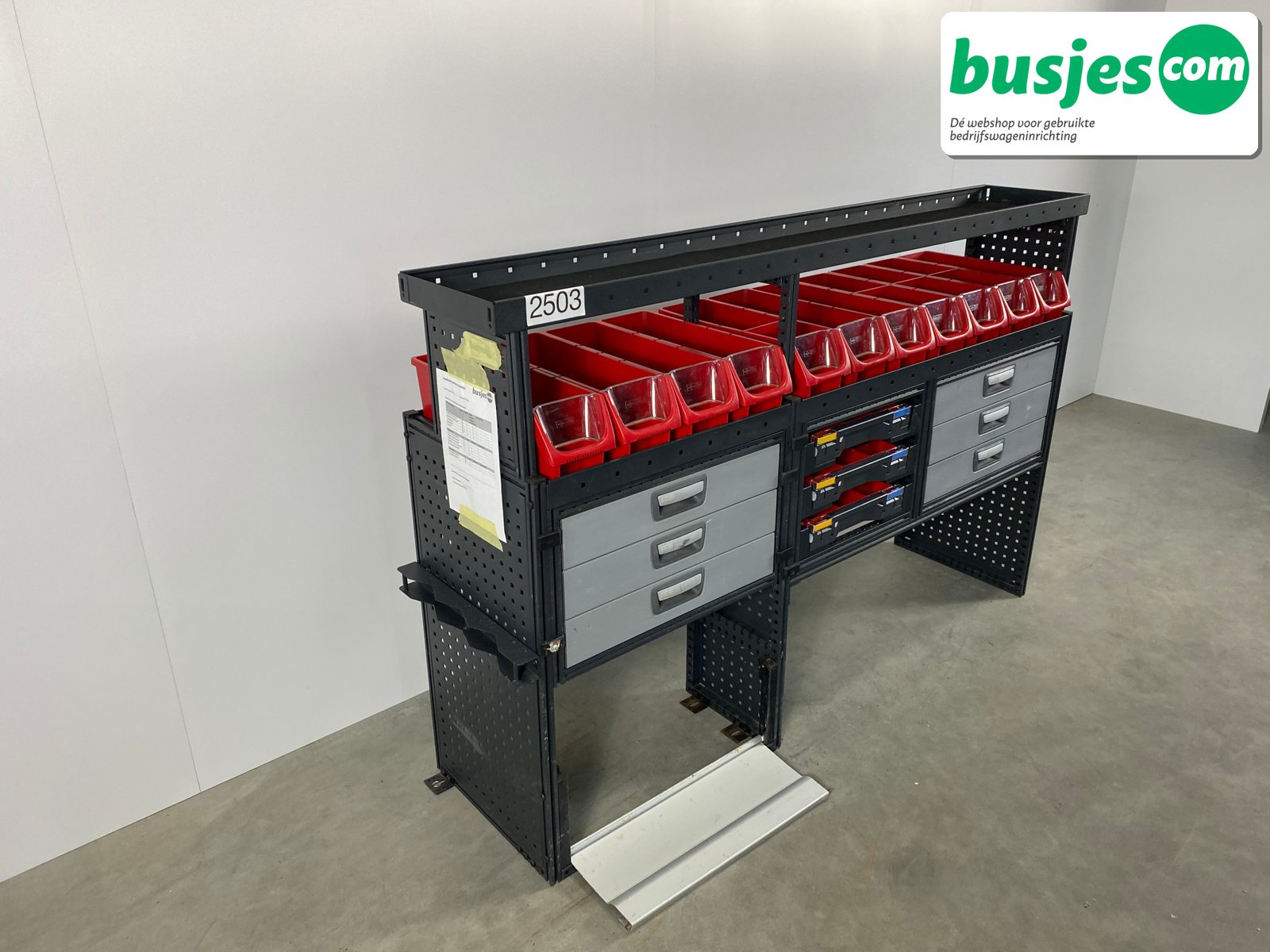 Modul bedrijfswagen inrichting 1990x485x1250mm (2503) - Afbeelding 4