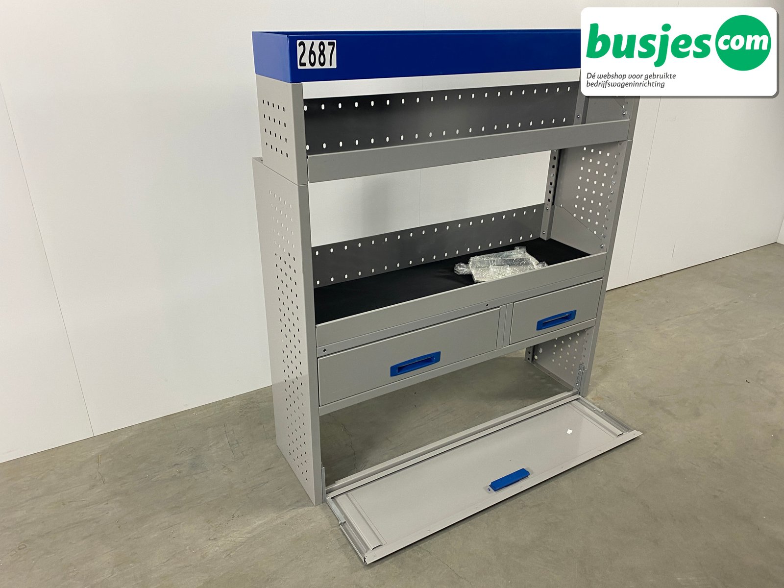 Sortimo alu bedrijfswagen inrichting 1270x360x1430mm (2687) - Afbeelding 5