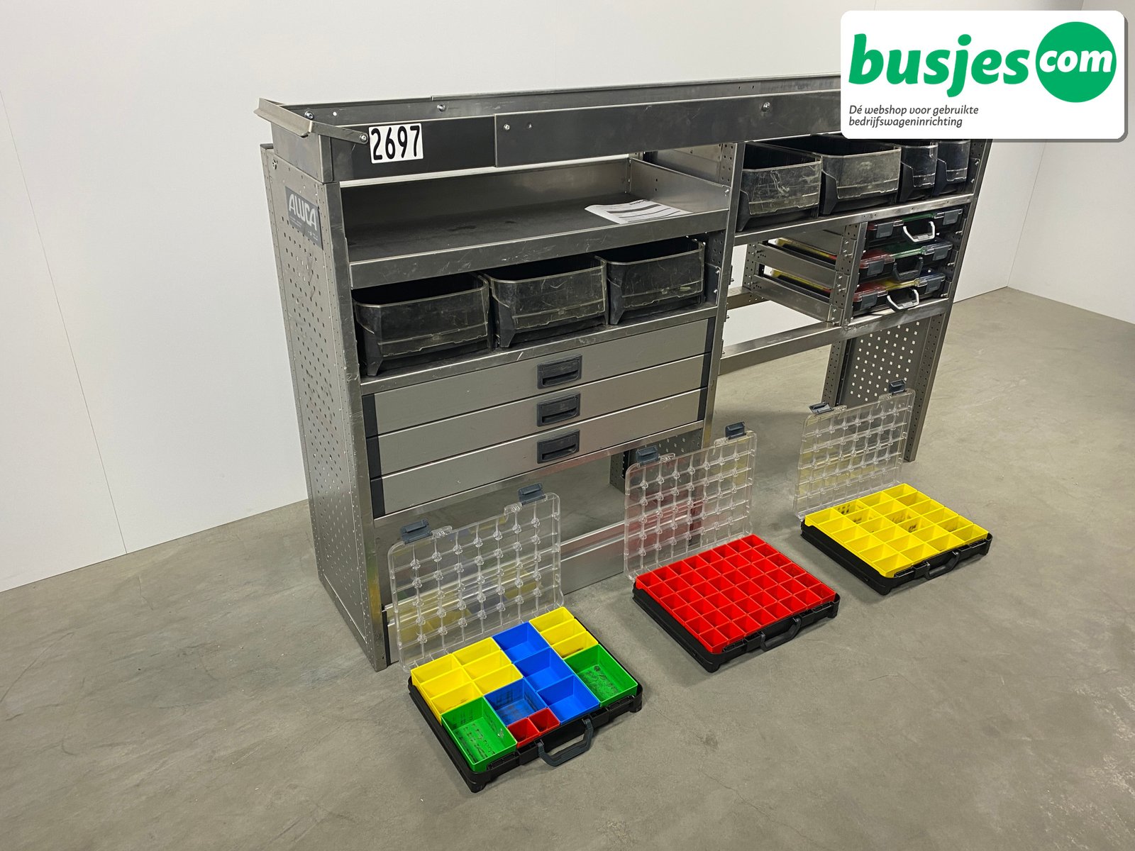 Aluca bedrijfswageninrichting 2020x420x1050mm (2697) - Afbeelding 10