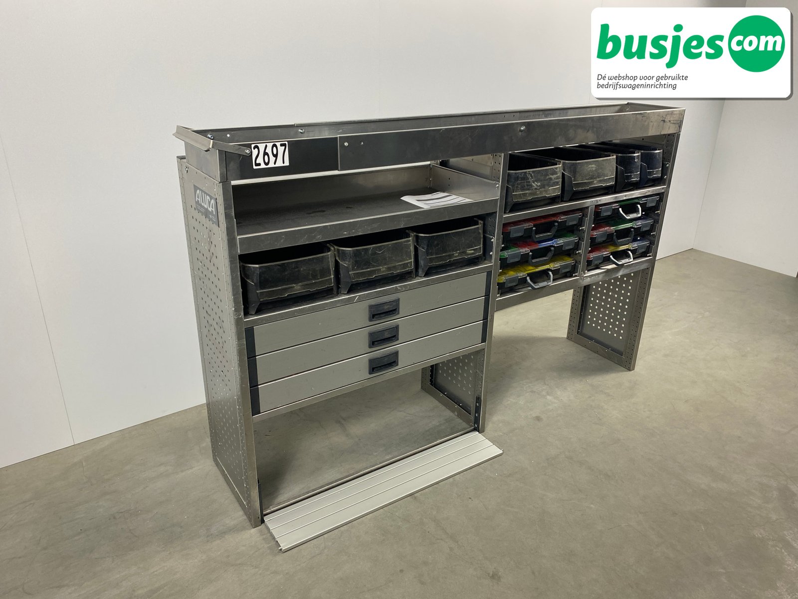 Aluca bedrijfswageninrichting 2020x420x1050mm (2697) - Afbeelding 5