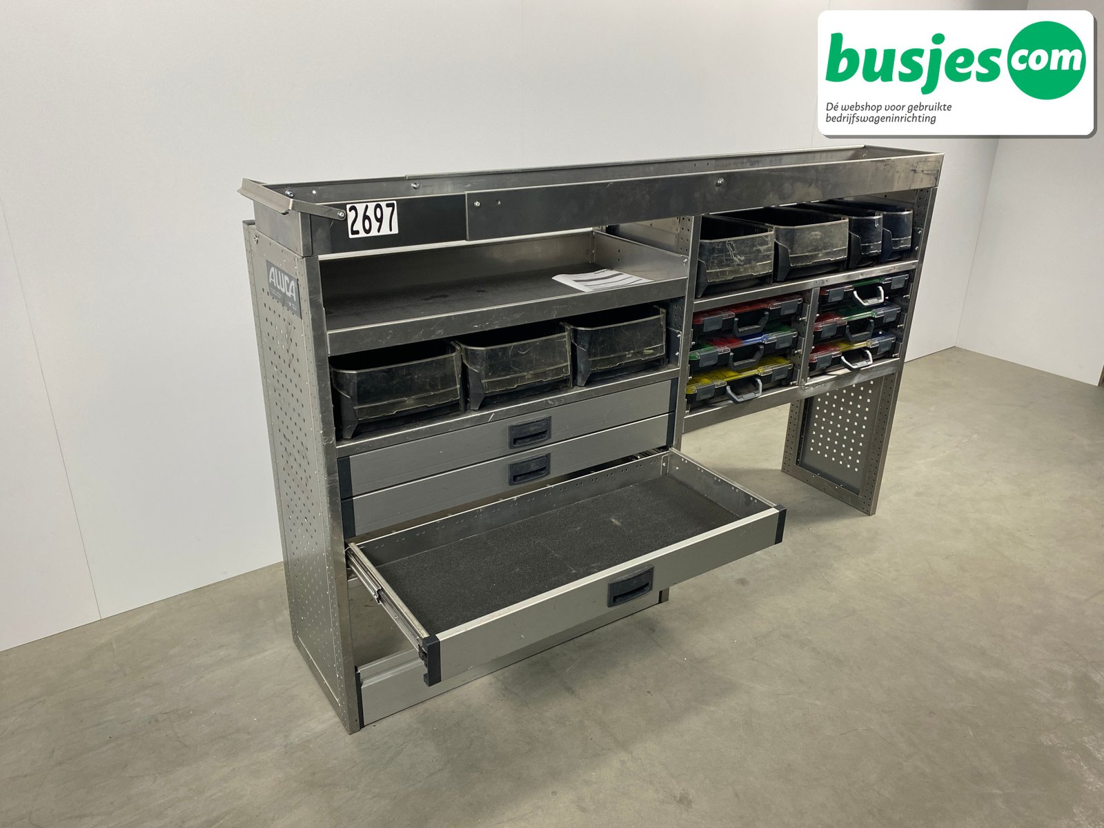 Aluca bedrijfswageninrichting 2020x420x1050mm (2697) - Afbeelding 6