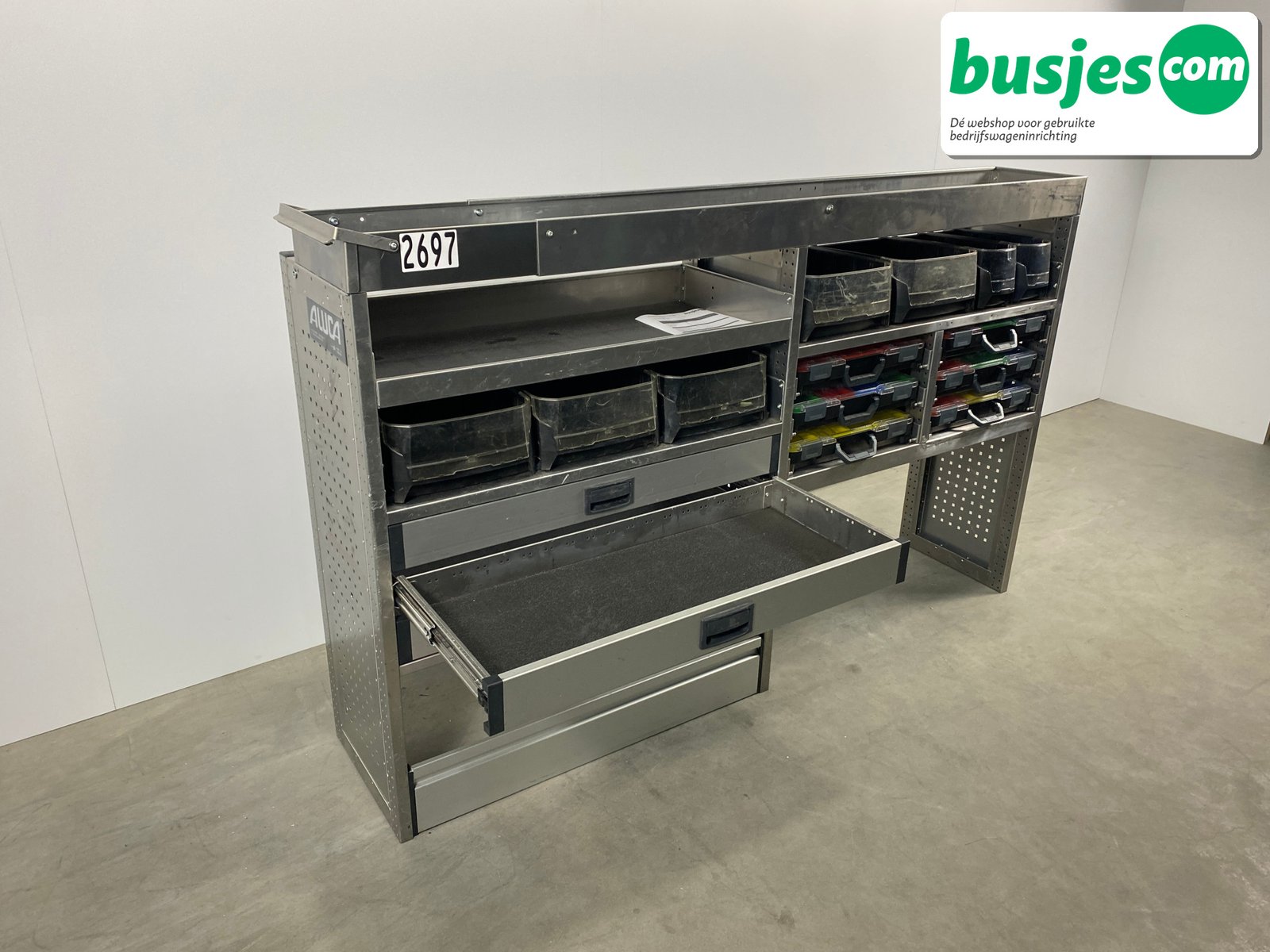 Aluca bedrijfswageninrichting 2020x420x1050mm (2697) - Afbeelding 7
