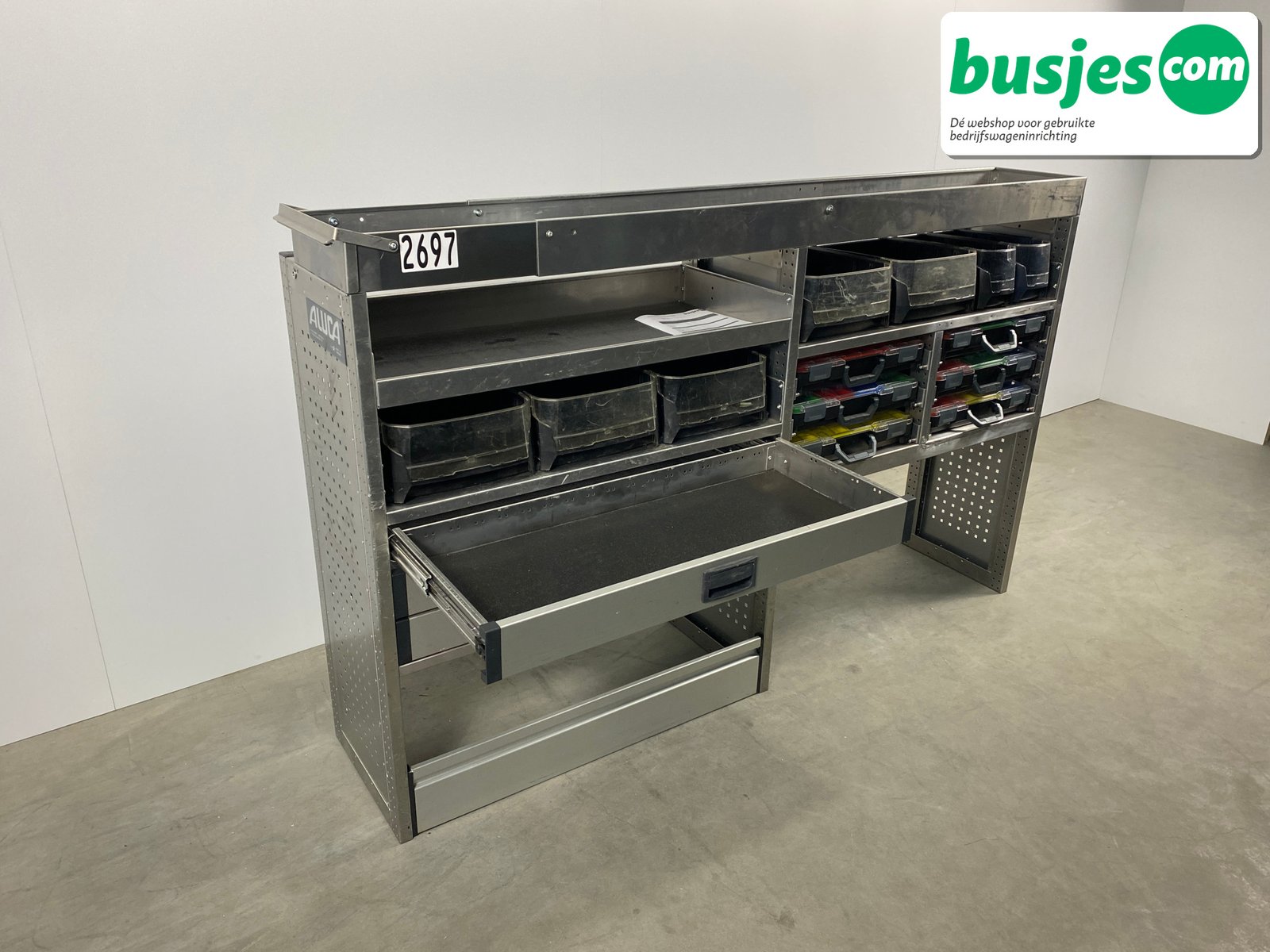 Aluca bedrijfswageninrichting 2020x420x1050mm (2697) - Afbeelding 8
