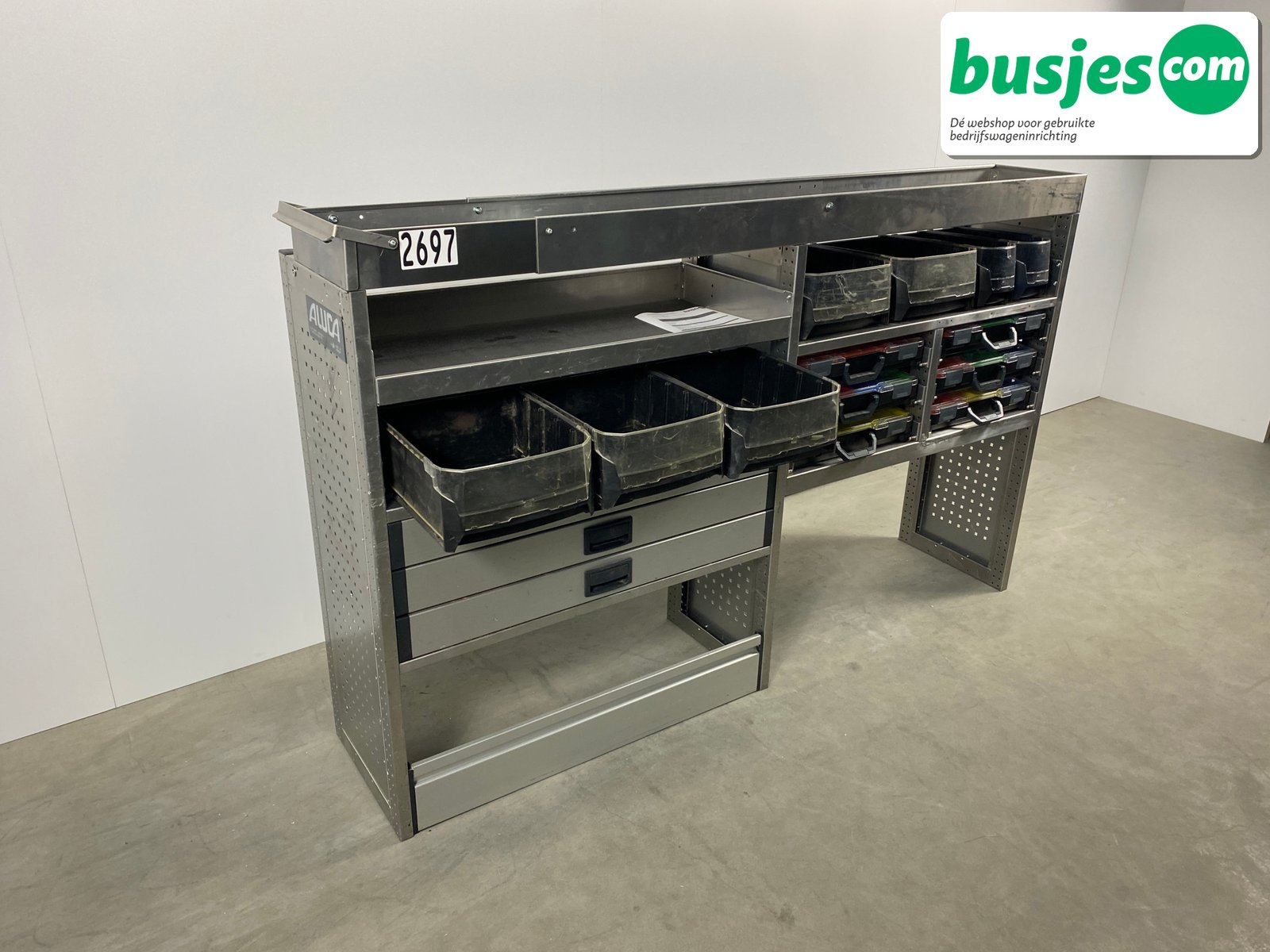 Aluca bedrijfswageninrichting 2020x420x1050mm (2697) - Afbeelding 9