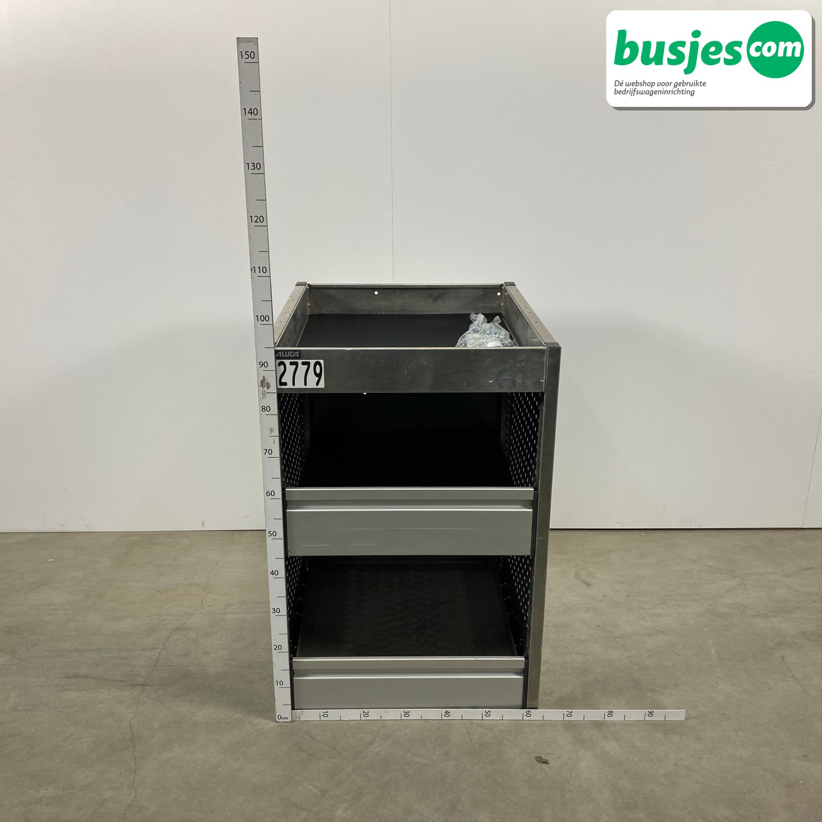 Aluca bedrijfswageninrichting 640x730x950mm (2779)