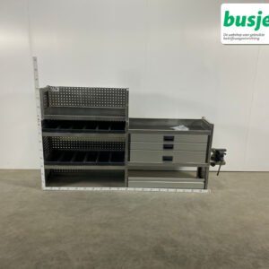 Aluca bedrijfswageninrichting 2200x420x1200mm (2797)