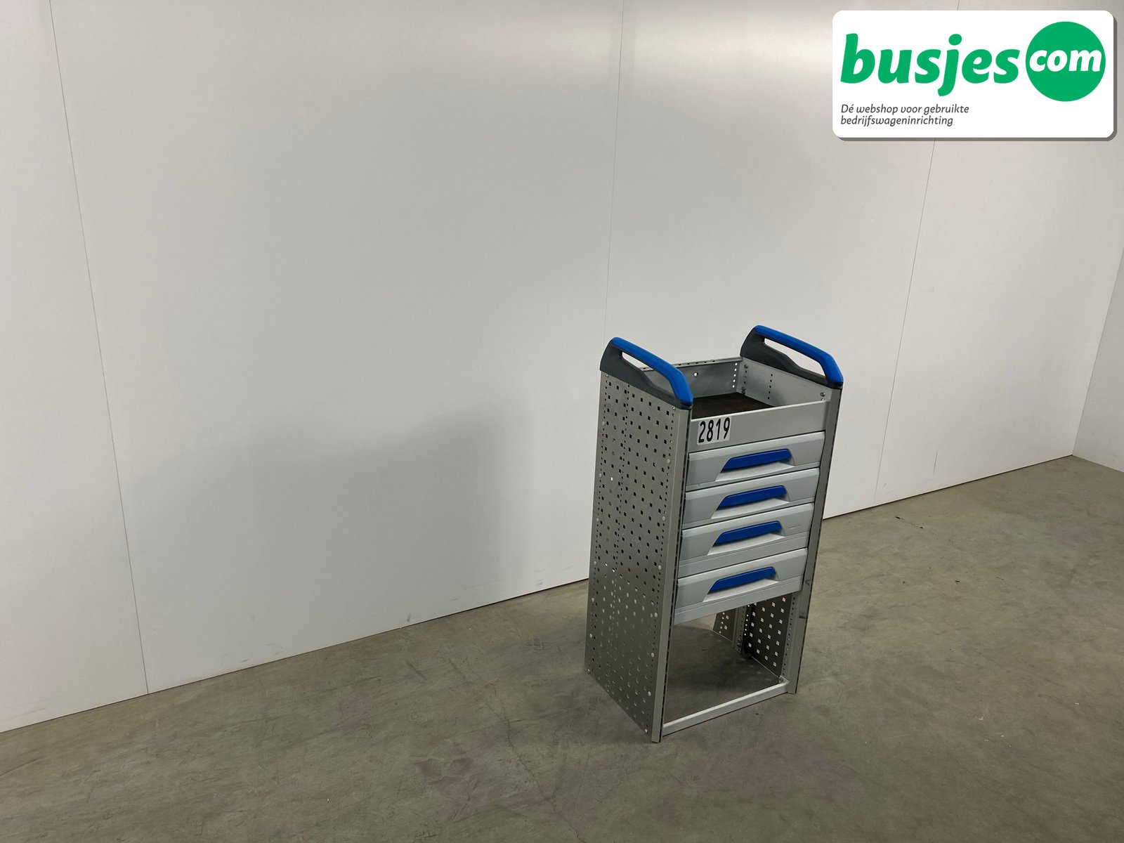 Sortimo alu bedrijfswagen inrichting 525x380x1040mm (2819) - Afbeelding 4