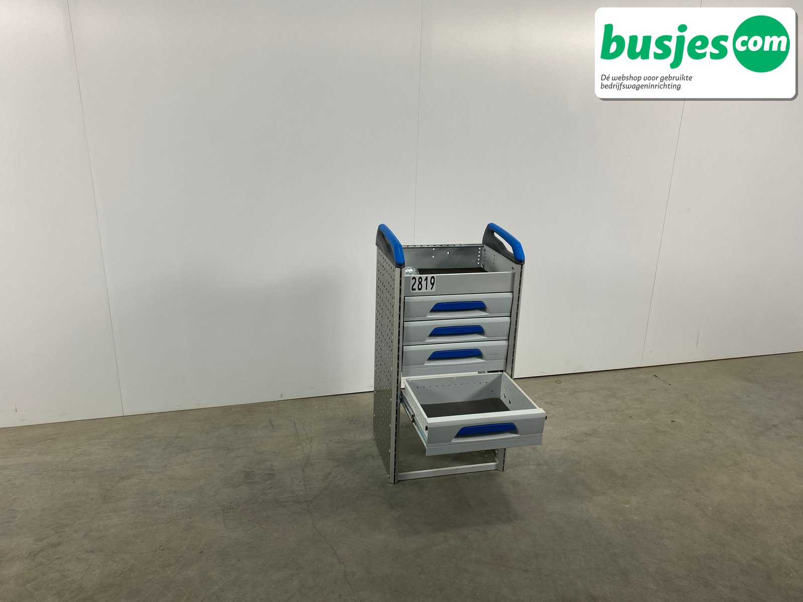 Sortimo alu bedrijfswagen inrichting 525x380x1040mm (2819) - Afbeelding 5