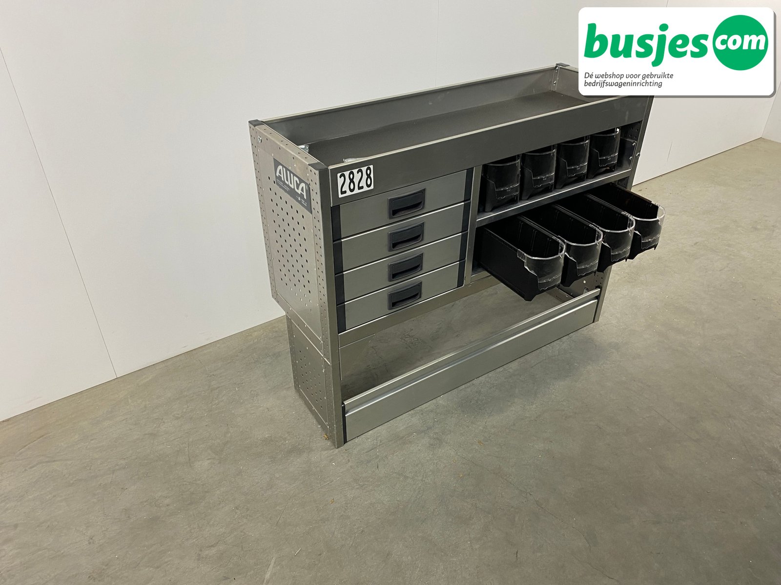 Aluca bedrijfswageninrichting 1255x415x950mm (2828) - Afbeelding 10