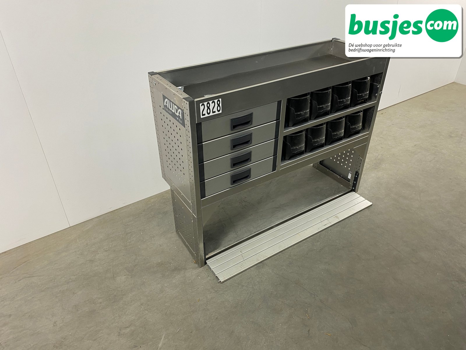 Aluca bedrijfswageninrichting 1255x415x950mm (2828) - Afbeelding 5