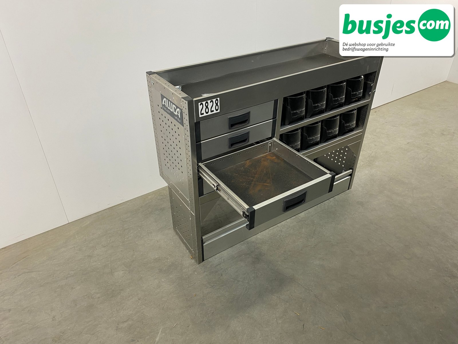 Aluca bedrijfswageninrichting 1255x415x950mm (2828) - Afbeelding 7