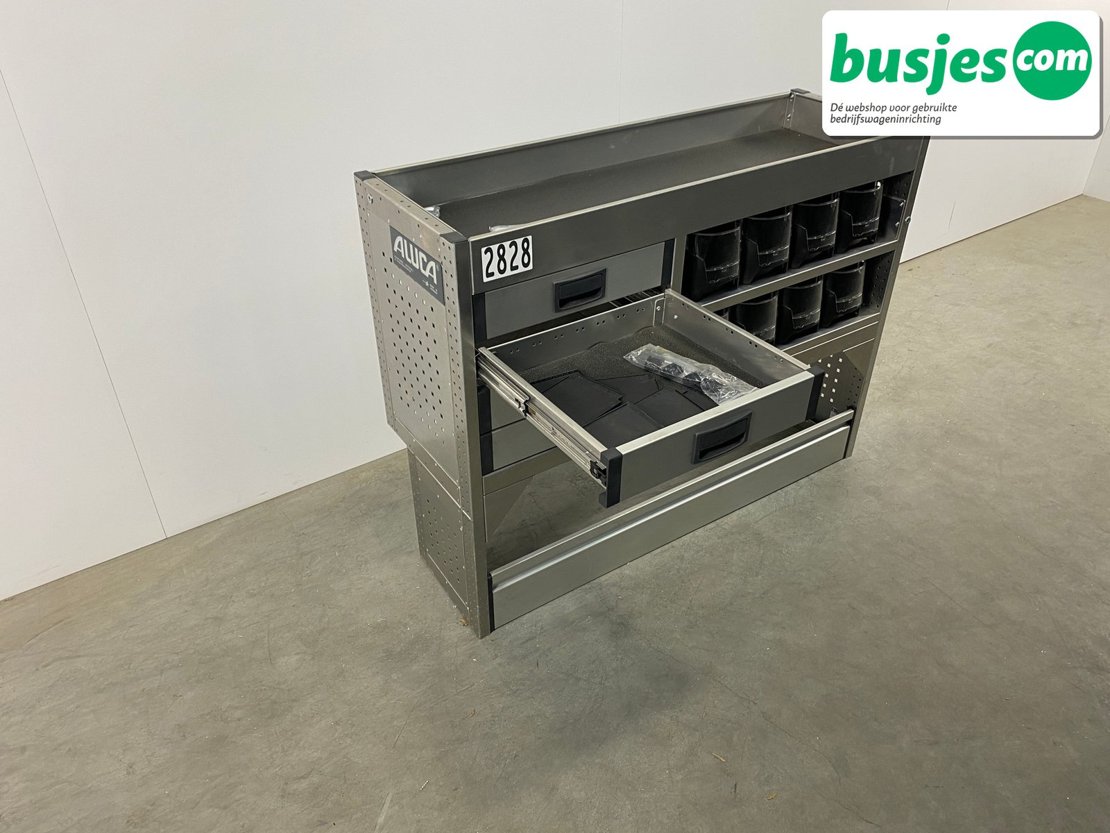 Aluca bedrijfswageninrichting 1255x415x950mm (2828) - Afbeelding 8