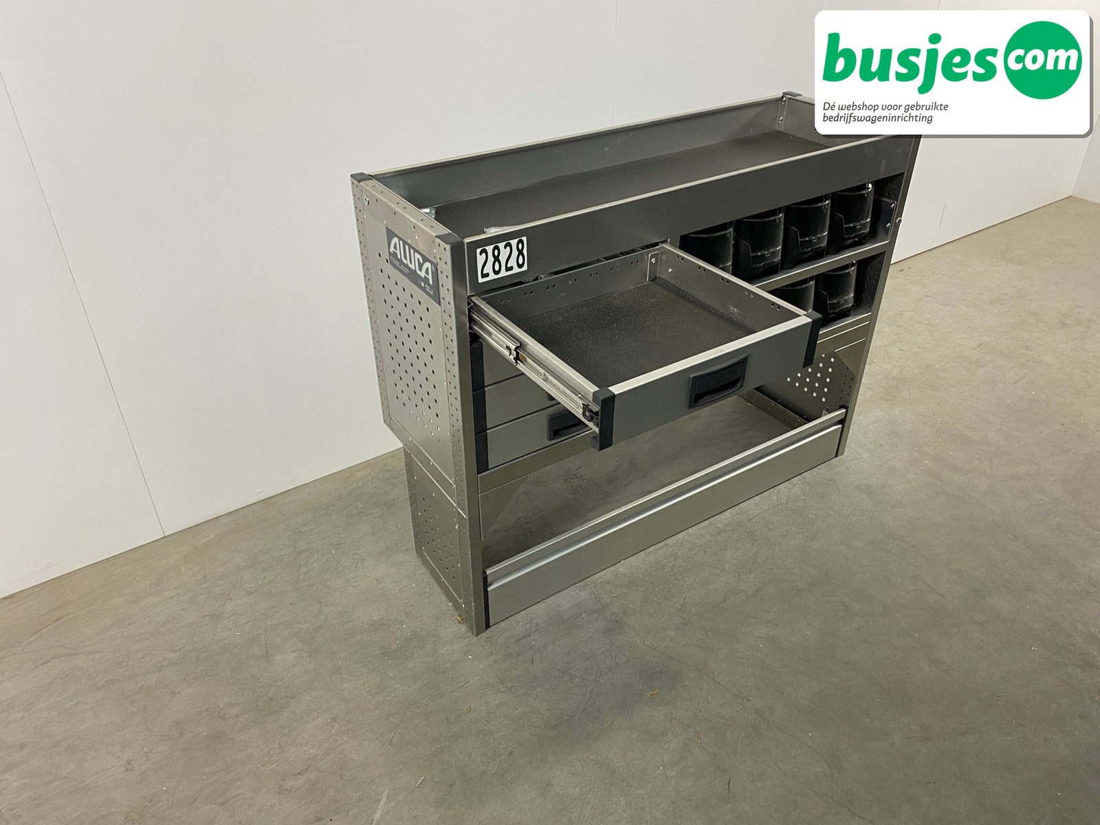 Aluca bedrijfswageninrichting 1255x415x950mm (2828) - Afbeelding 9