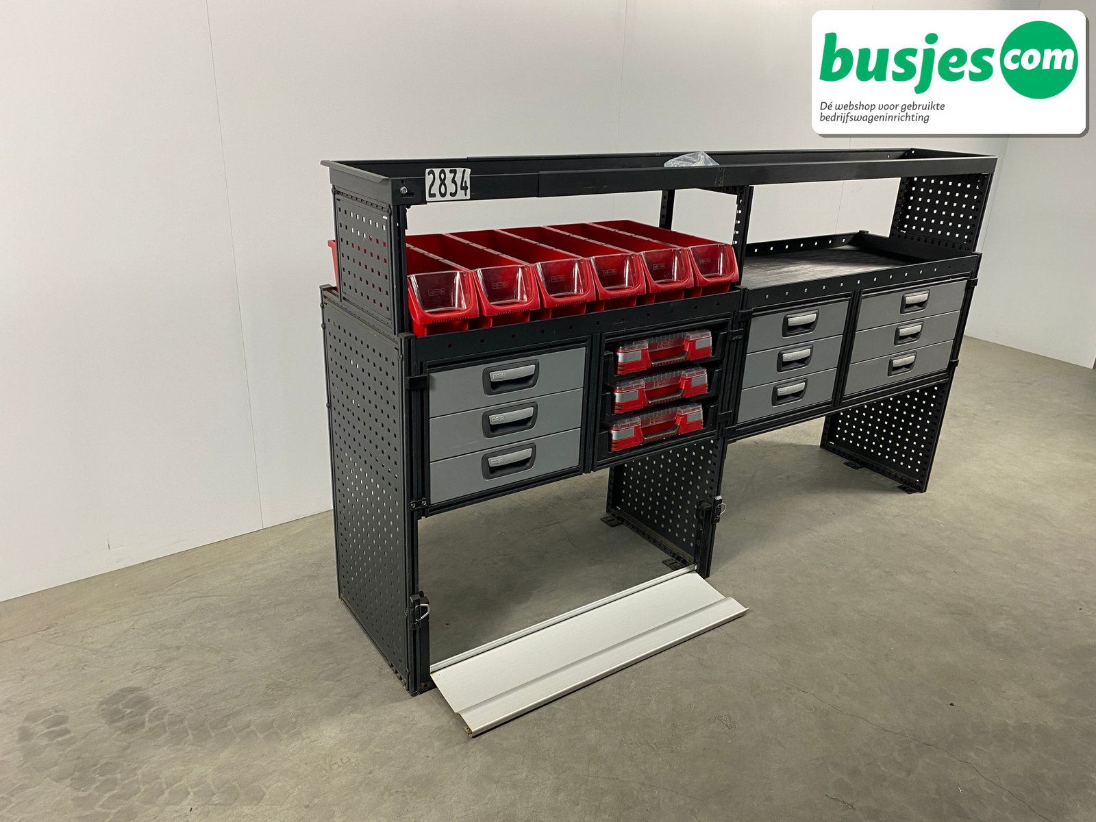 Modul bedrijfswagen inrichting 2200x490x1240mm (2834) - Afbeelding 5