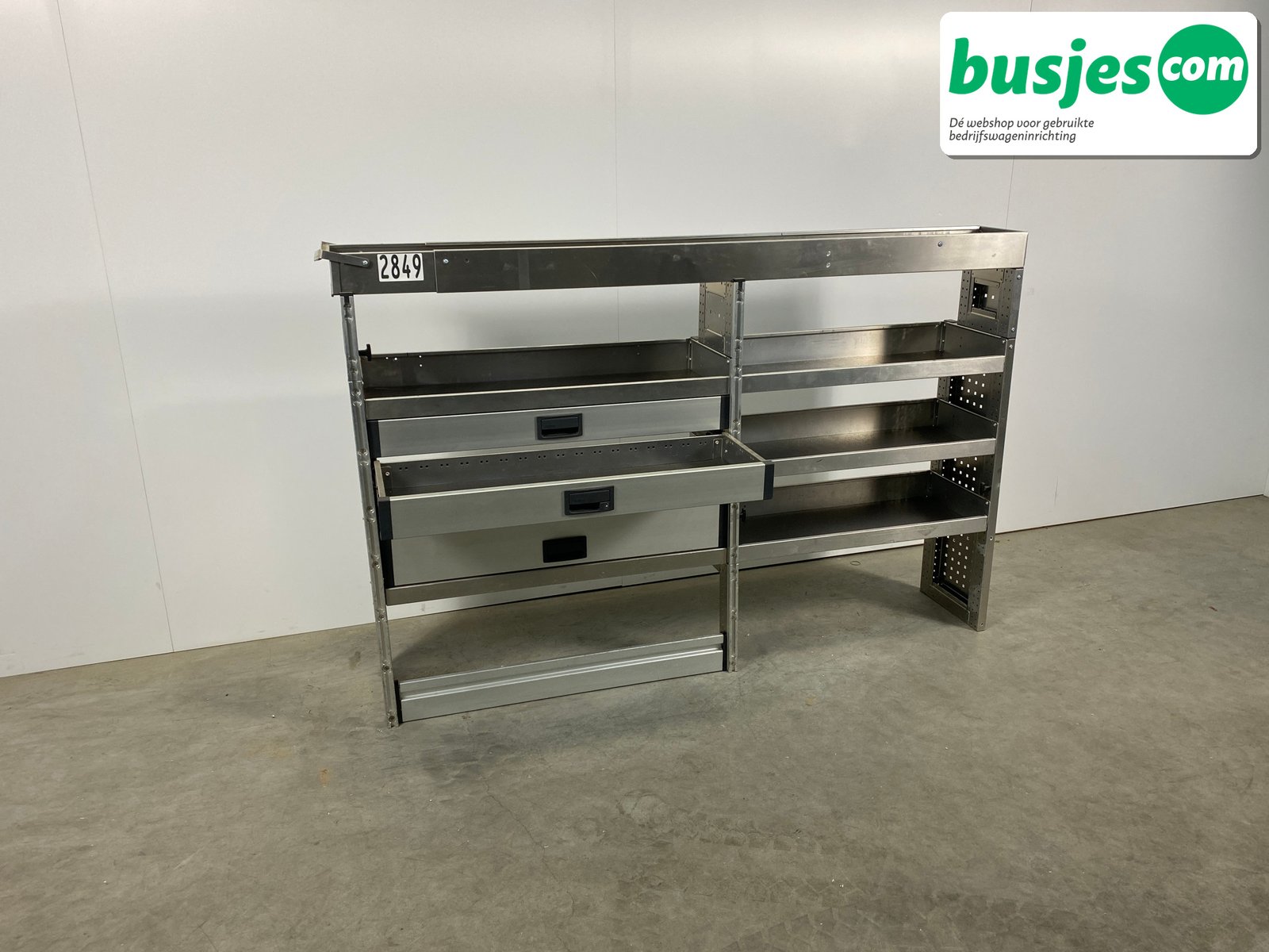 Aluca bedrijfswageninrichting 1865x320x1250mm (2849) - Afbeelding 7