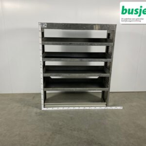 Aluca bedrijfswageninrichting 1260x420x1550mm (2854)
