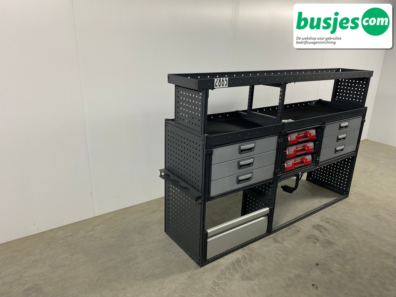 Modul bedrijfswagen inrichting 1865x485x1250mm (2865) - Afbeelding 4