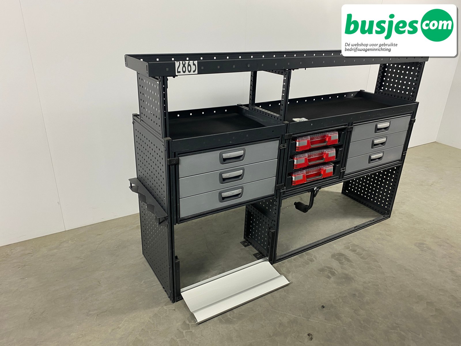 Modul bedrijfswagen inrichting 1865x485x1250mm (2865) - Afbeelding 5