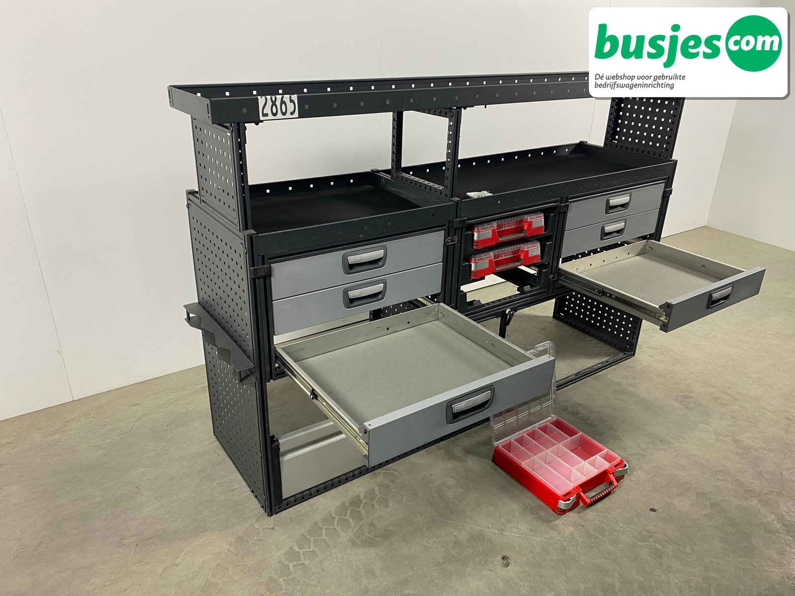 Modul bedrijfswagen inrichting 1865x485x1250mm (2865) - Afbeelding 6