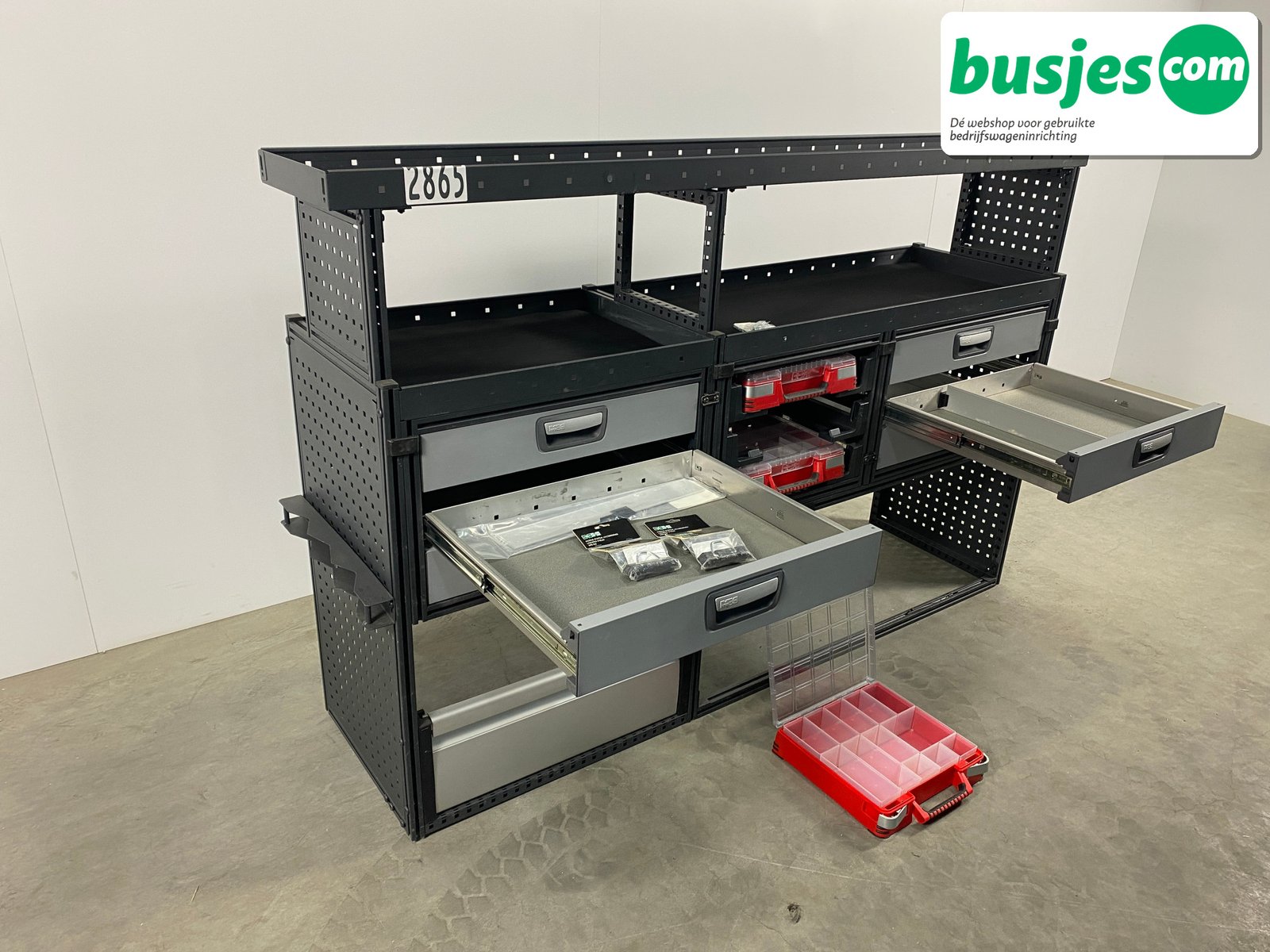 Modul bedrijfswagen inrichting 1865x485x1250mm (2865) - Afbeelding 7