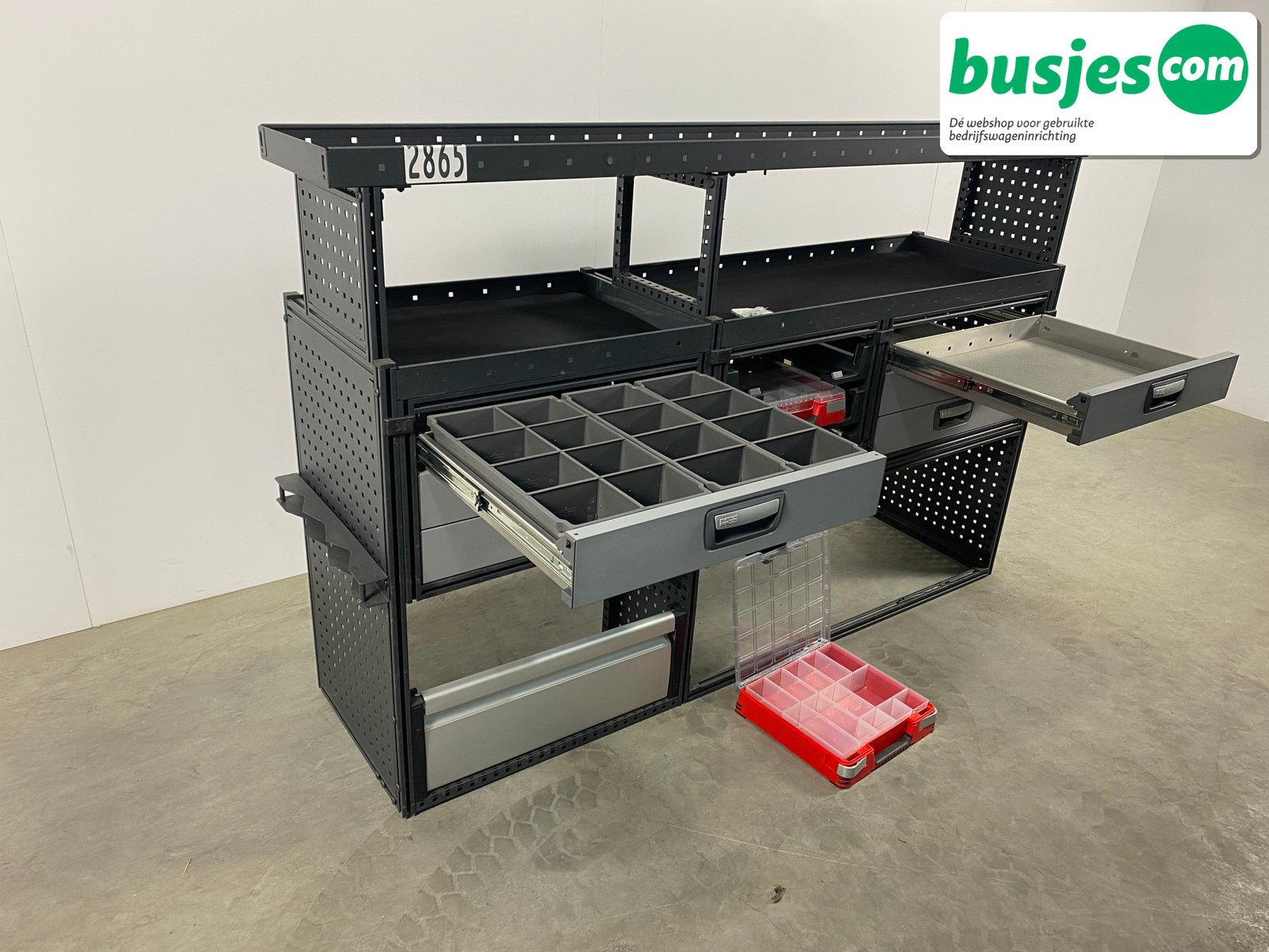 Modul bedrijfswagen inrichting 1865x485x1250mm (2865) - Afbeelding 8