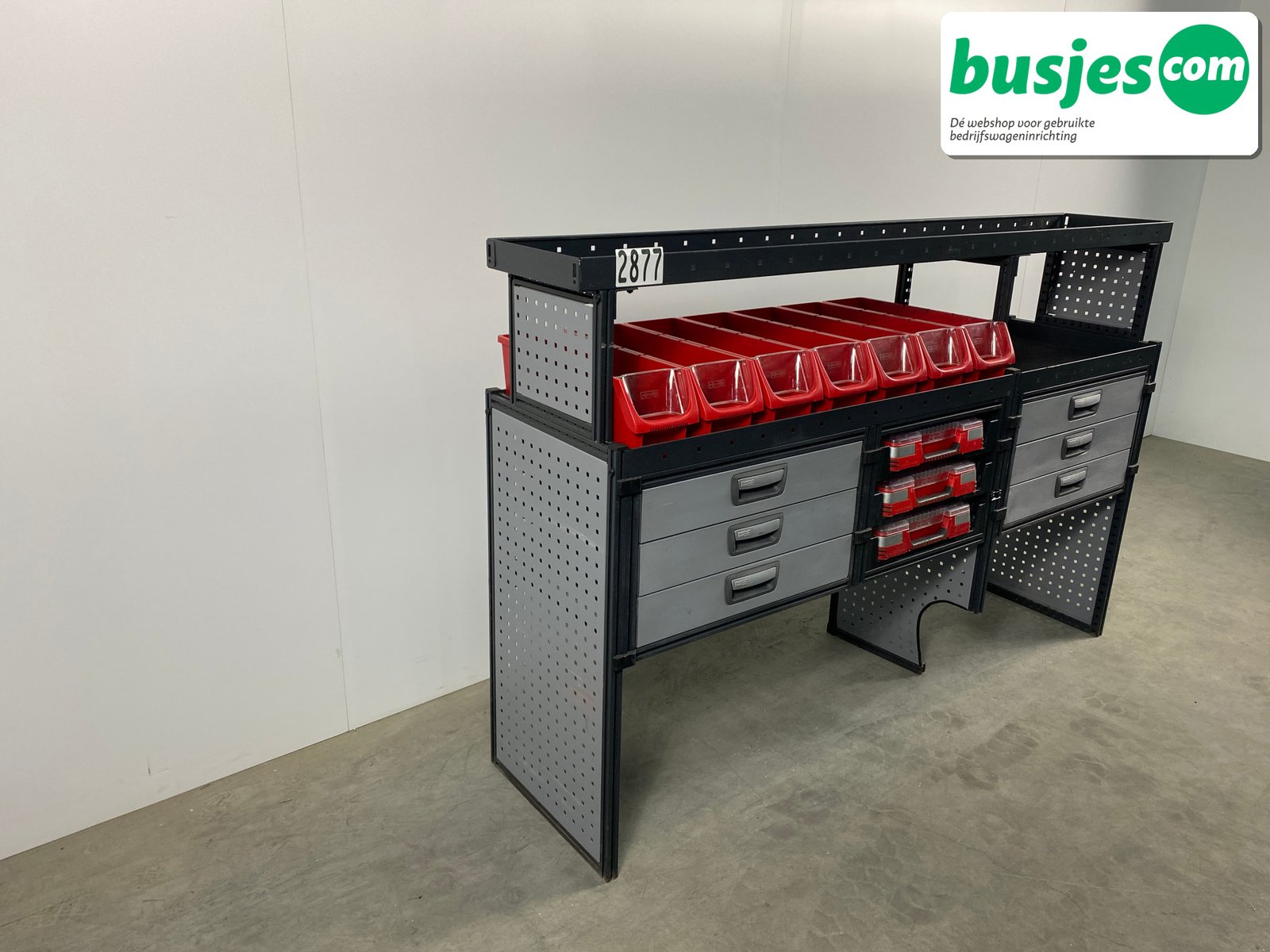 Modul bedrijfswagen inrichting 1865x485x1250mm (2877) - Afbeelding 4
