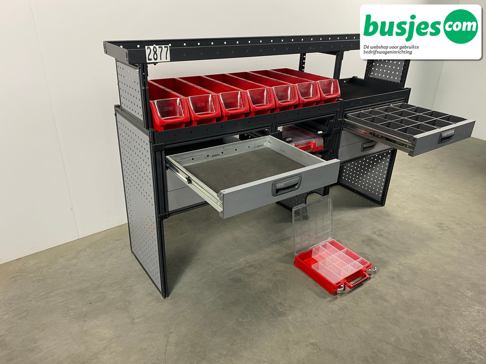Modul bedrijfswagen inrichting 1865x485x1250mm (2877) - Afbeelding 7