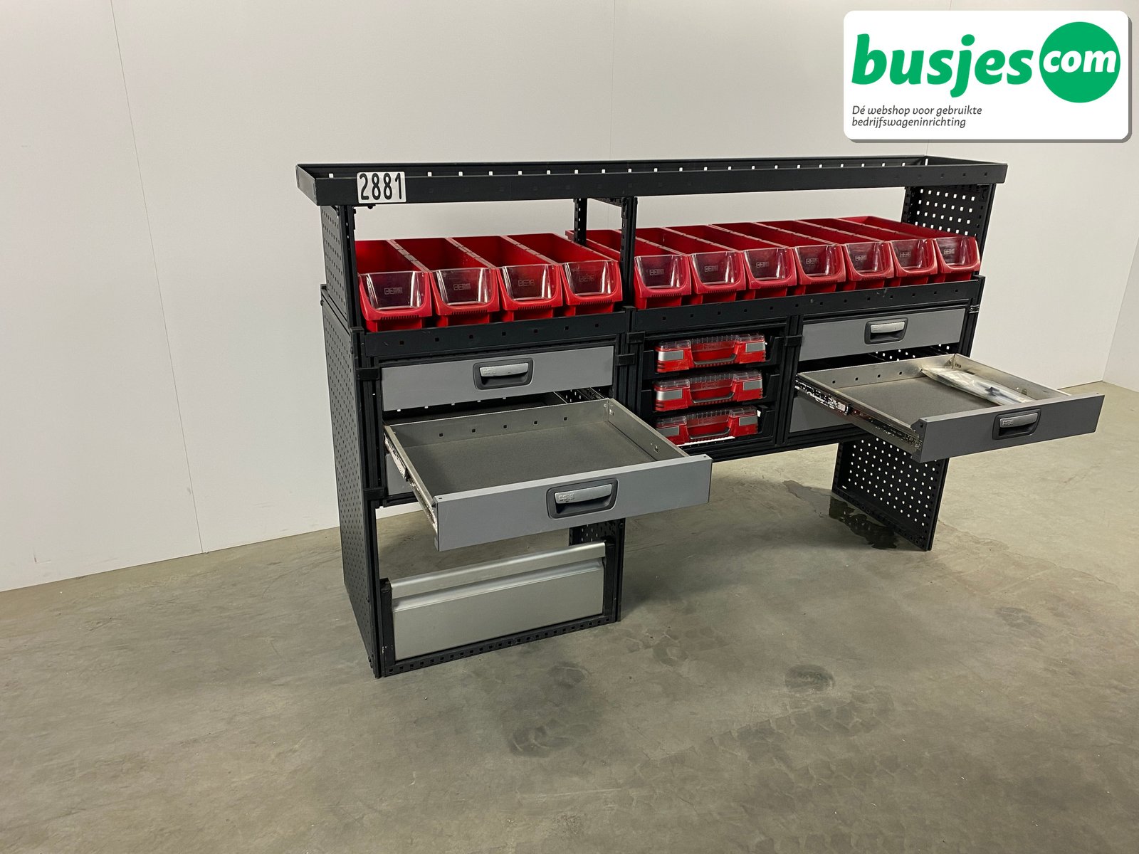 Modul bedrijfswagen inrichting 1865x485x1250mm (2881) - Afbeelding 7