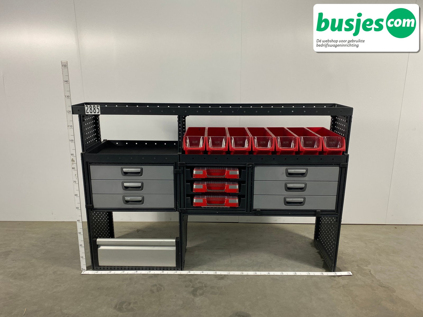 Modul bedrijfswagen inrichting 1865x485x1250mm (2885) - Afbeelding 2