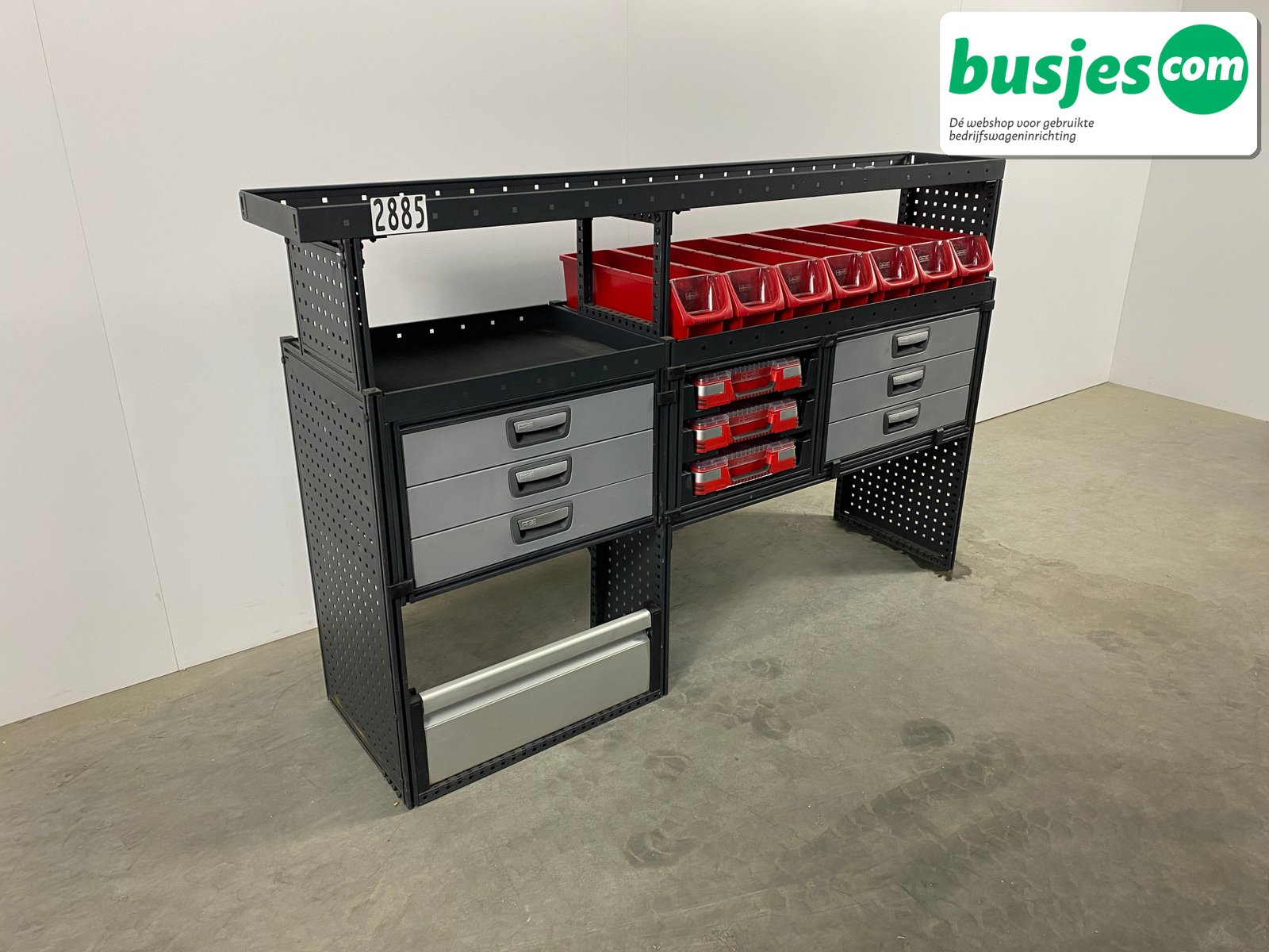 Modul bedrijfswagen inrichting 1865x485x1250mm (2885) - Afbeelding 4