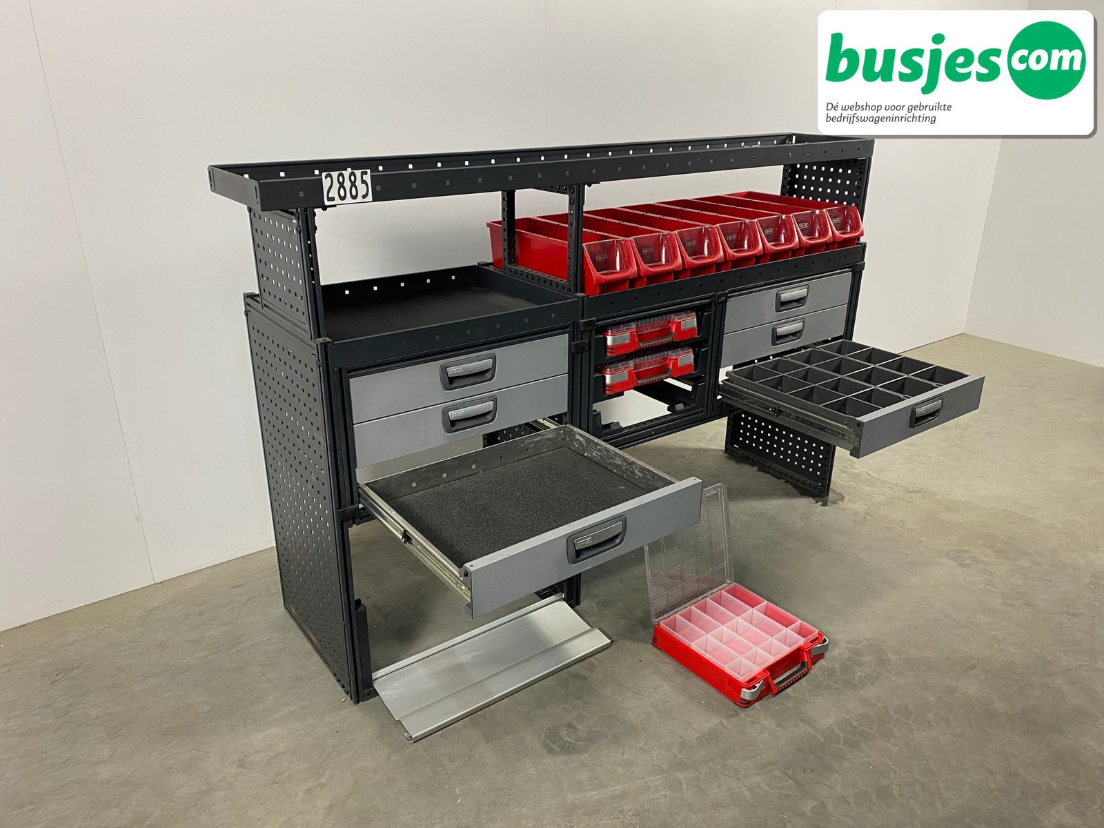 Modul bedrijfswagen inrichting 1865x485x1250mm (2885) - Afbeelding 6