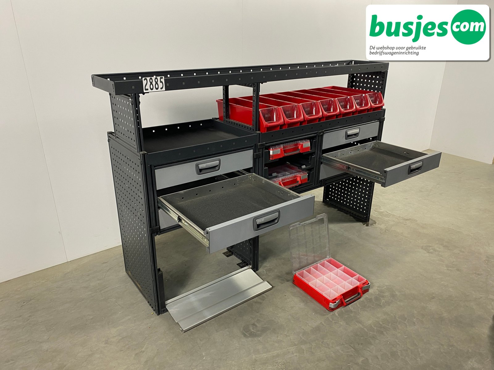 Modul bedrijfswagen inrichting 1865x485x1250mm (2885) - Afbeelding 7