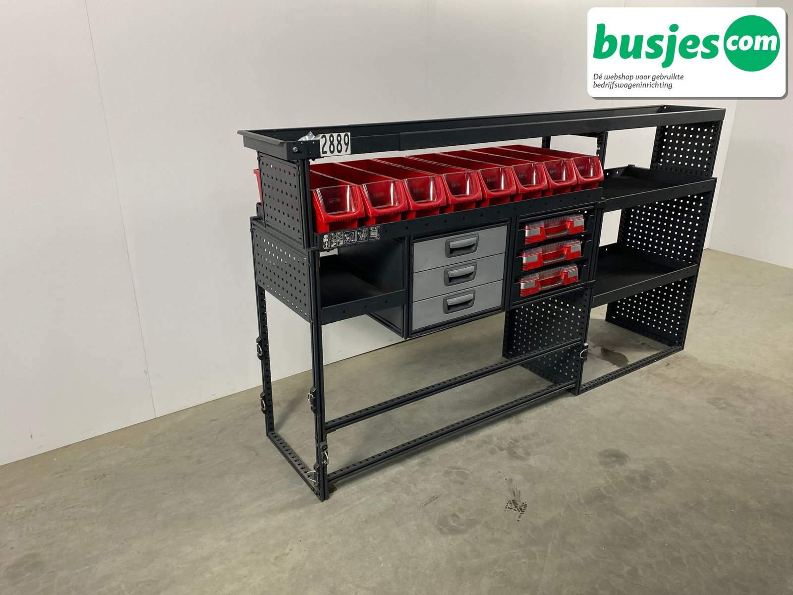 Modul bedrijfswagen inrichting 2200x485x1250mm (2889) - Afbeelding 4