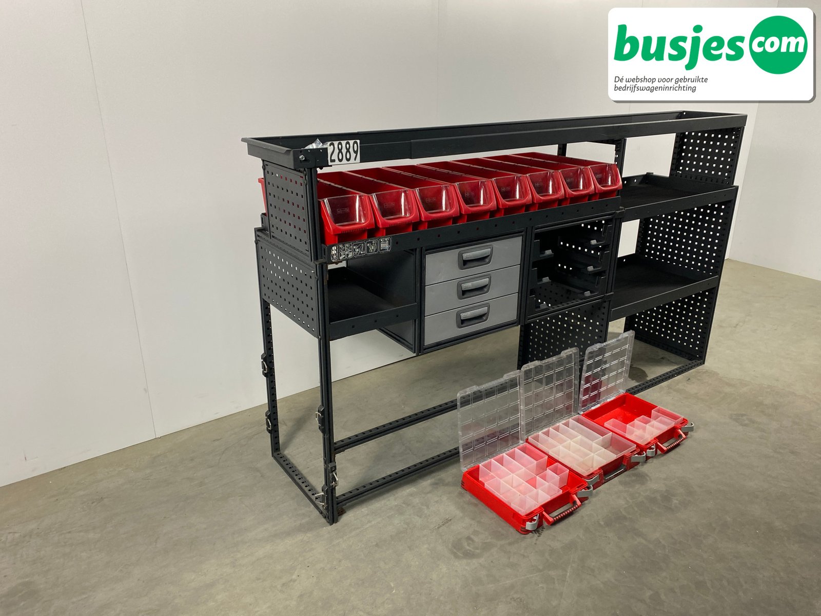 Modul bedrijfswagen inrichting 2200x485x1250mm (2889) - Afbeelding 8