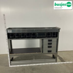 Aluca bedrijfswageninrichting 1500x420x1180mm (2890)