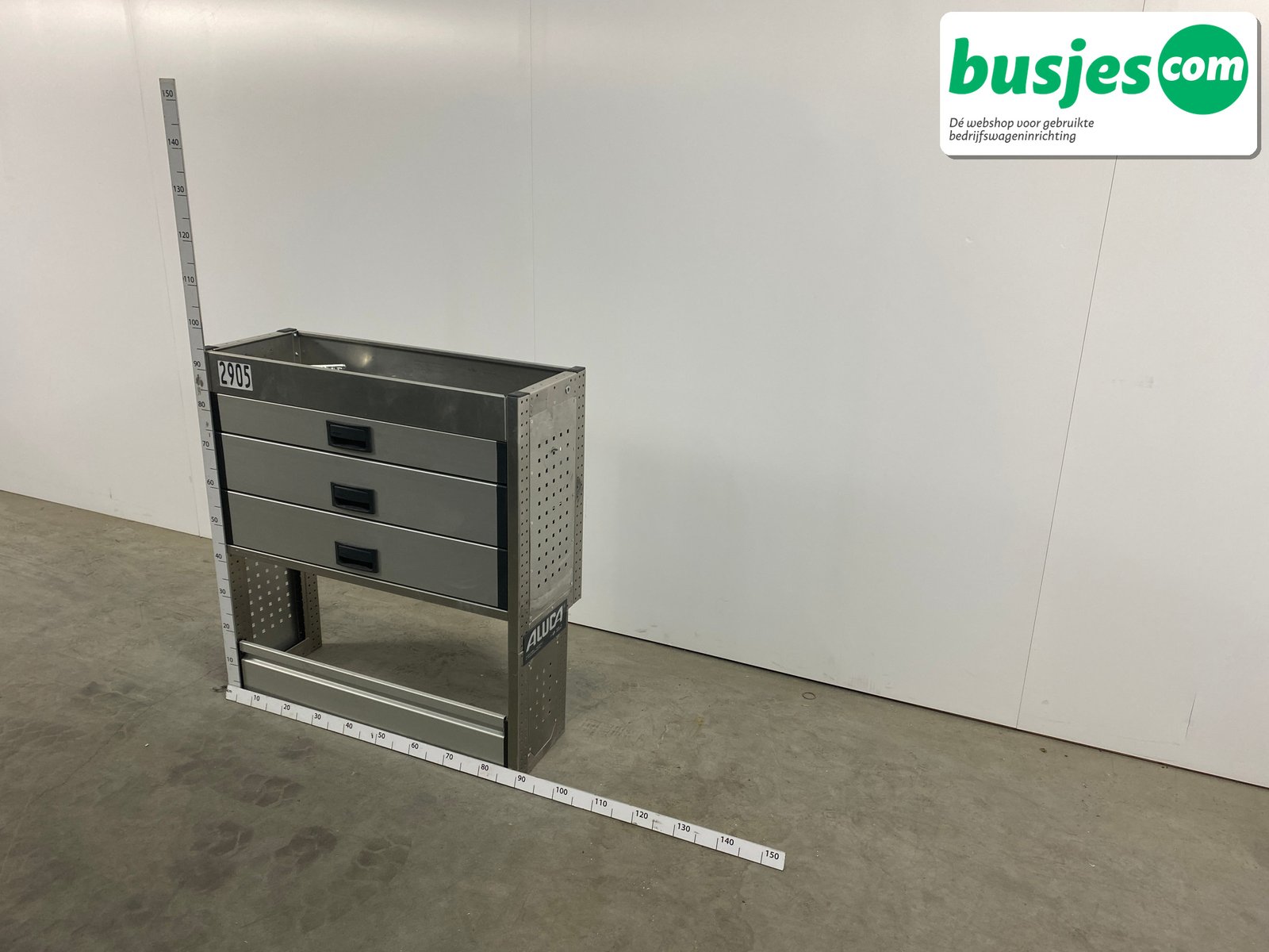 Aluca bedrijfswageninrichting 885x320x950mm (2905) - Afbeelding 3