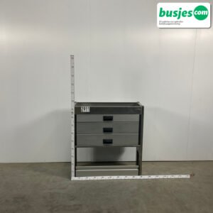 Aluca bedrijfswageninrichting 885x320x950mm (2911)