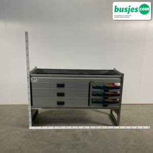 Aluca bedrijfswageninrichting 1500x535x955mm (2913)