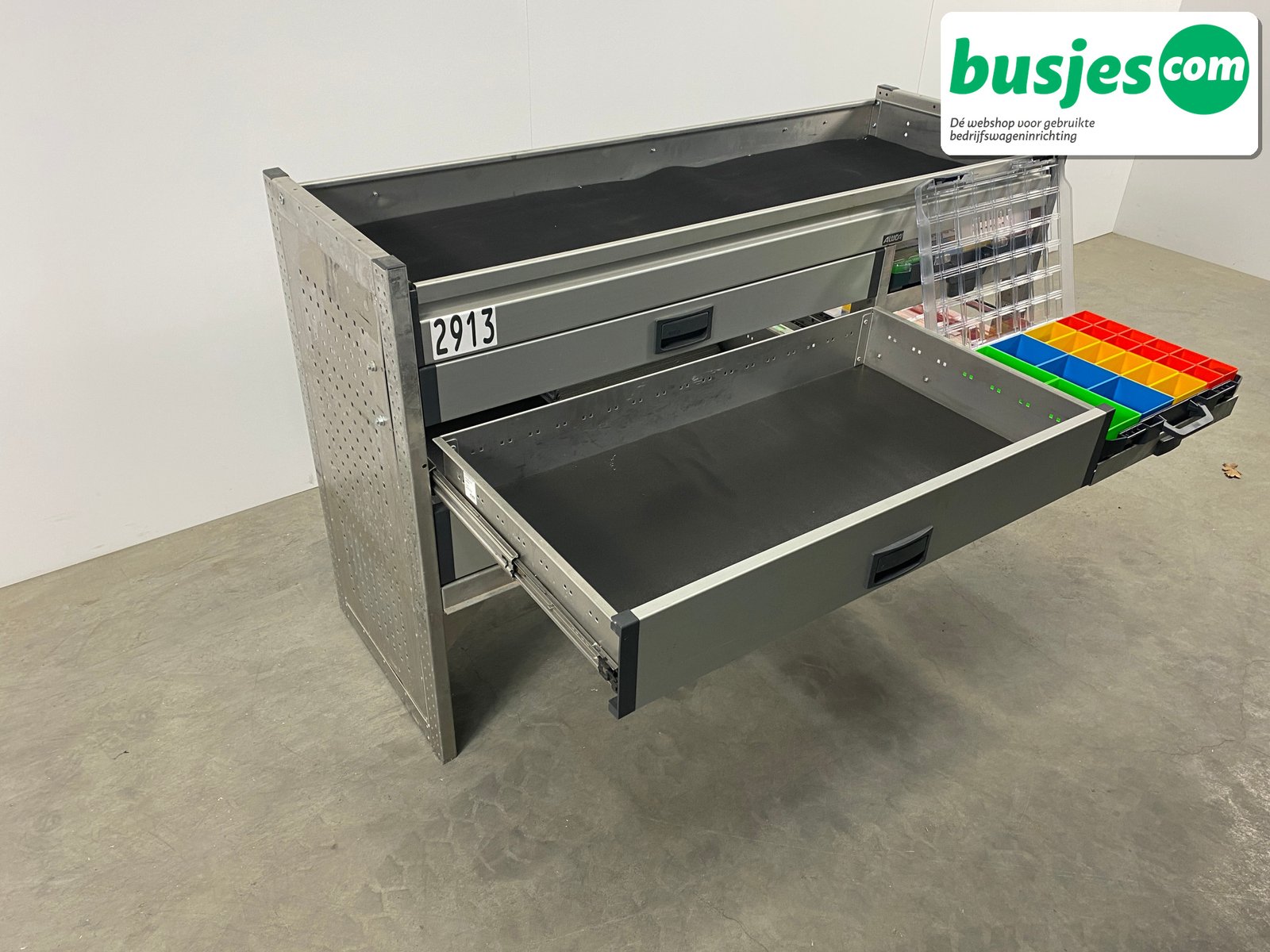 Aluca bedrijfswageninrichting 1500x535x955mm (2913) - Afbeelding 6