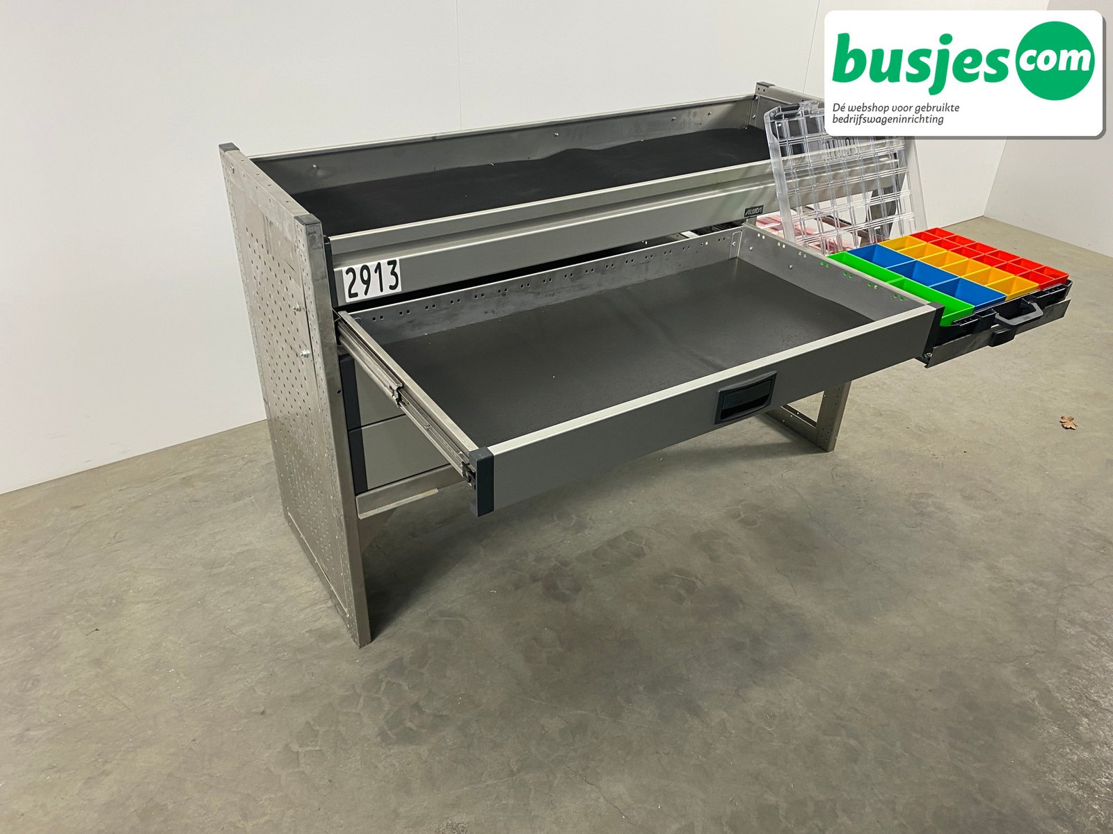 Aluca bedrijfswageninrichting 1500x535x955mm (2913) - Afbeelding 7